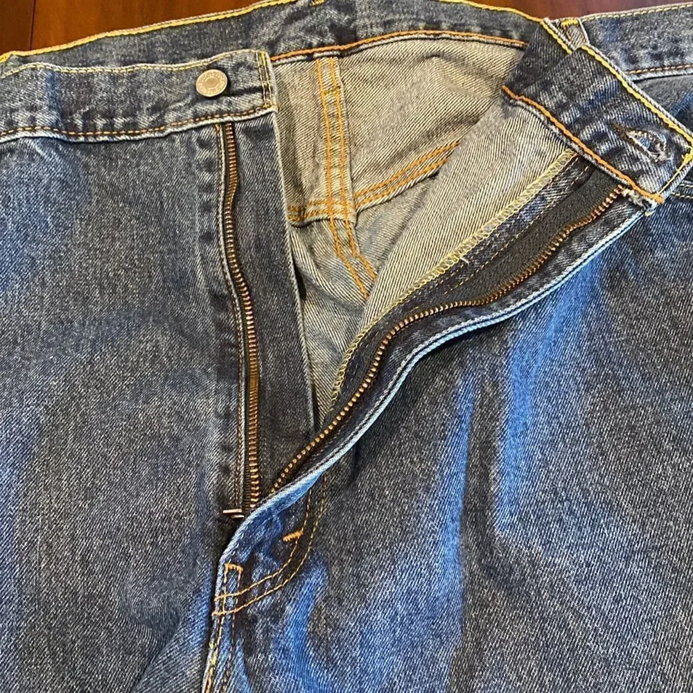 Levi’s 550 Men’s Straight Leg Denim Jeans 52x29
